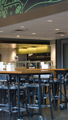 interior of cafe