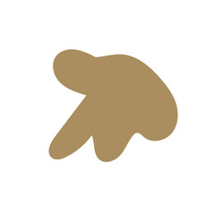 Brown Neutral Abstract Shapes Vectors 