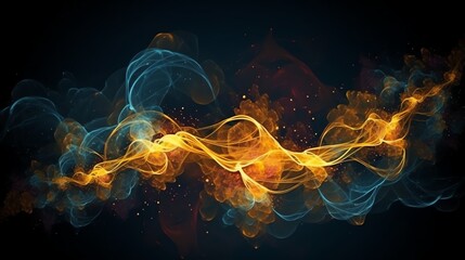 Obraz premium wallpaper background abstrack smoke