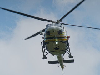 Police helicopter