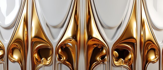 Liquid Metal Reflecting Light, Pattern. Abstract Composit  ideal for Futuristic & Eyecatching Wallpaper