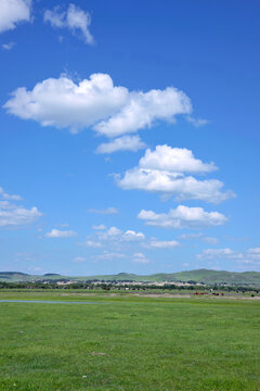 The hulunbuir ewenki flag yi min river plains