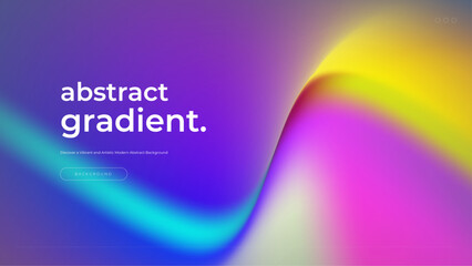 Abstract background colorful gradient vector