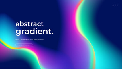 Colorful gradient background abstract vibrant