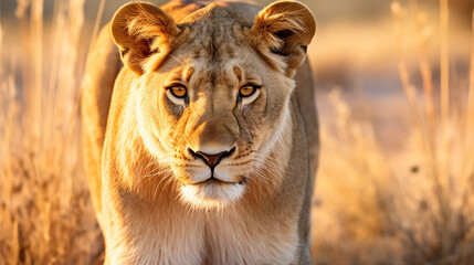 Vigilant Watch: Lioness on High Alert