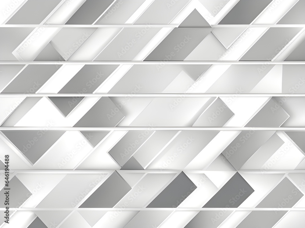 Poster silver metallic abstract background with 3d rendering