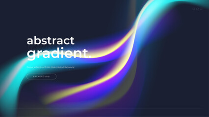Vector colorful gradient trendy background abstract