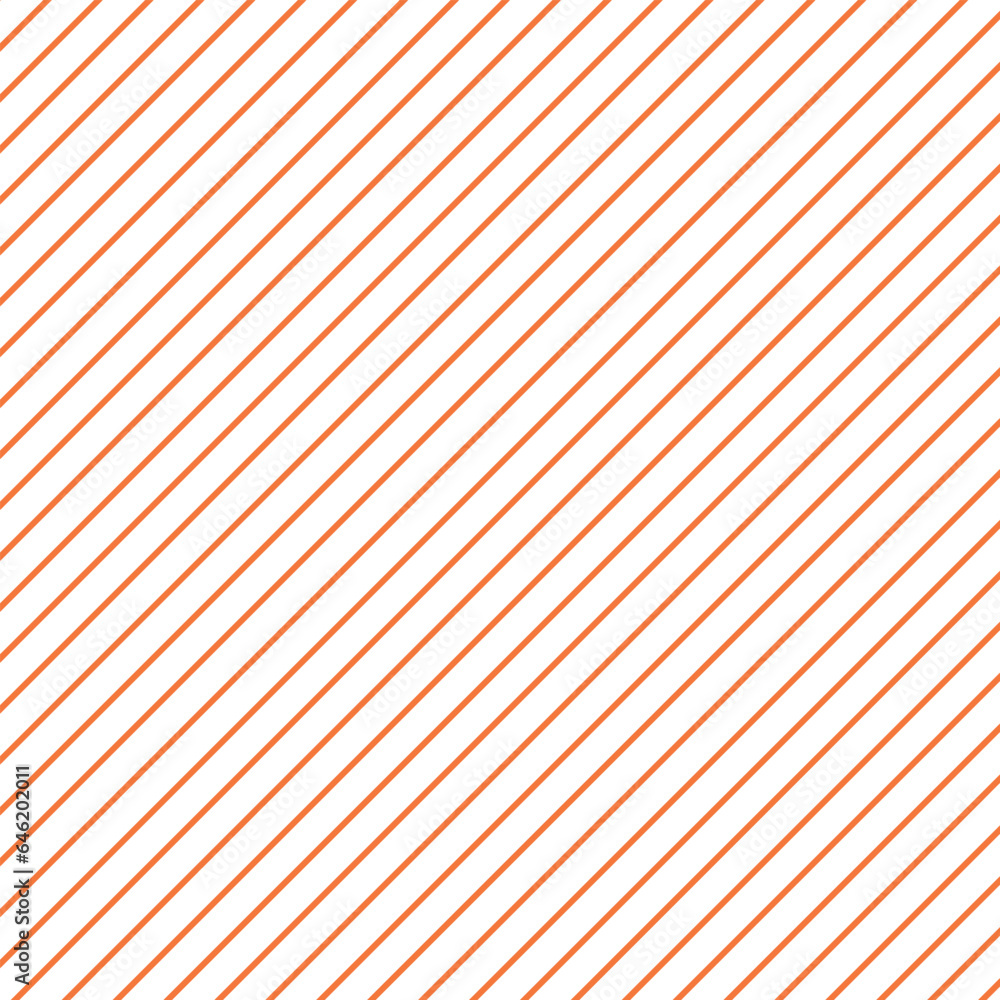 Aufkleber abstract diagonal repeat orange line pattern.