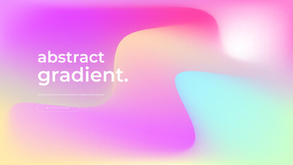 Vector colorful gradient trendy background abstract