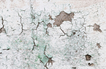 Old paint crack texture on old cement wall background, old pain on concrete wall