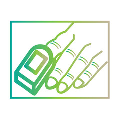 oximeter icon, oxygen saturation control