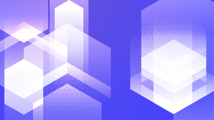 Purple and white vector tech gradient digital abstract background