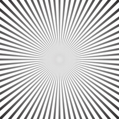 Fototapeta premium black and white background rays sunburst sunrise modern abstract isolated on white background