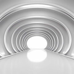 Obraz premium abstract smooth empty grey studio