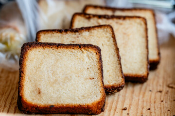 chocolate - covered bread slices - mexican bread