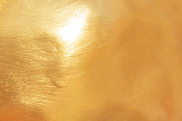 Fototapeta premium Gold background or texture. yellow gradients shadow.