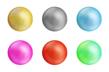 Gold circle hand paint background