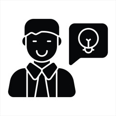 glyph icon design style