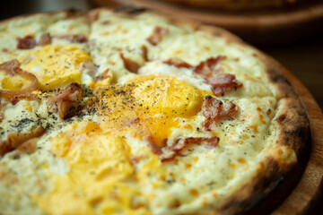 Photo of pizza on the table 