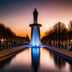 monument to peter and Paul fortress Created using generative AI tools