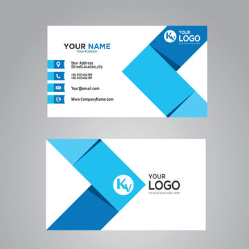 Modern abstract business ,visiting card design
