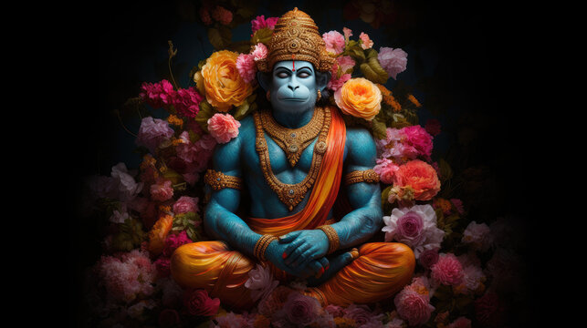 Lord Hanuman the living god