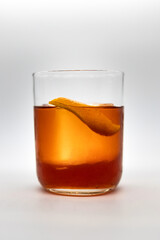 Cocktail photo with studio light drink