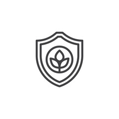 Crop Protection line icon