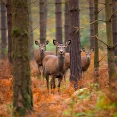 Fototapeta premium red deer