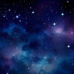 Fototapeta na wymiar space background realistic starry night