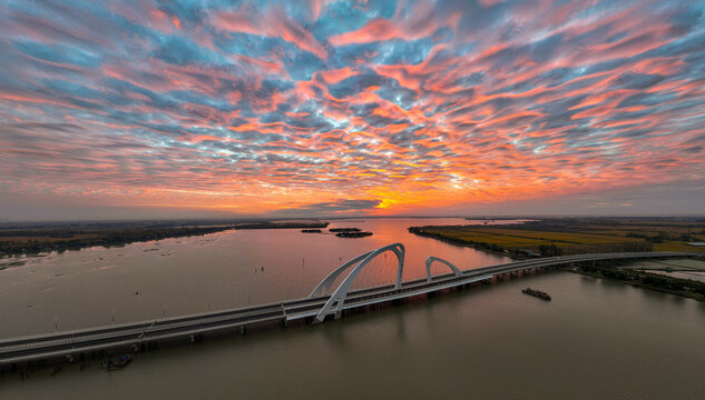 Huaian white horse lake wetland of international importance