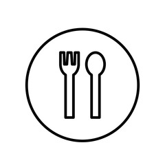 Diet healthy lifestyle icon with black outline style. diet, healthy, nutrition, health, line, food, weight. Vector Illustration