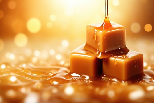 Caramel background