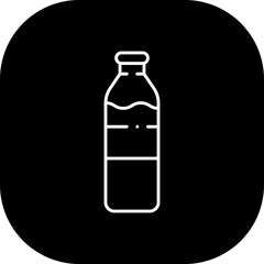 Mineral water healthy lifestyle icon with black filled line outline. water, mineral, fresh, liquid, drink, transparent, natural. Vector illustration