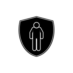 Life Insurance Icon - Vector, Sign and Symbol for Design, Presentation, Website or Apps Elements. 