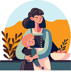 Mothers day vector  illustration