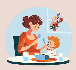 Mothers day vector  illustration