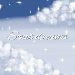 Naklejka na ściany i meble Sweet dreams