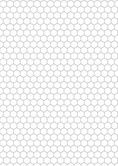 Graph paper background vector illustration. Horizontal grid lines in graph style. Blank notepaper design vector