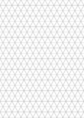 Naklejka premium Graph paper background vector illustration. Horizontal grid lines in graph style. Blank notepaper design vector