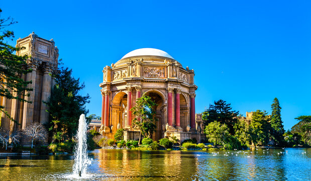 Palace of Fine Arts in San Francisco - California, United States