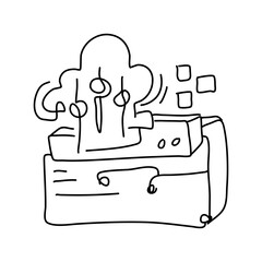 Empower your website and mobile app with Flat Illustration AWS Microservices. Optimize, scale, and elevate your digital solutions on the cloud
