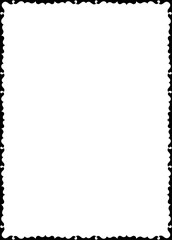 vector frames black on a white background