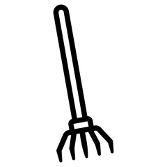 rake tool icon