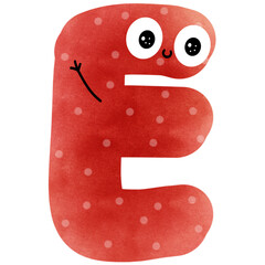letter E