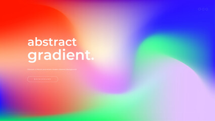 Gradient colorful abstract background vector