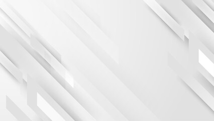 Vector shapes geometric white abstract background