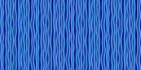 波模様シームレスパターン