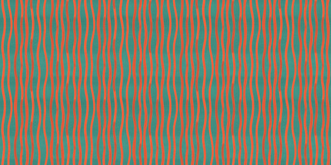 波模様シームレスパターン