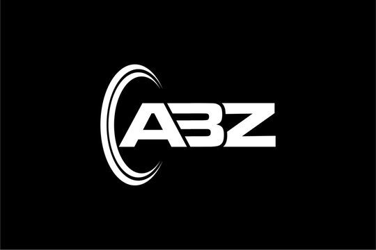 ABZ creative letter logo design vector icon illustration